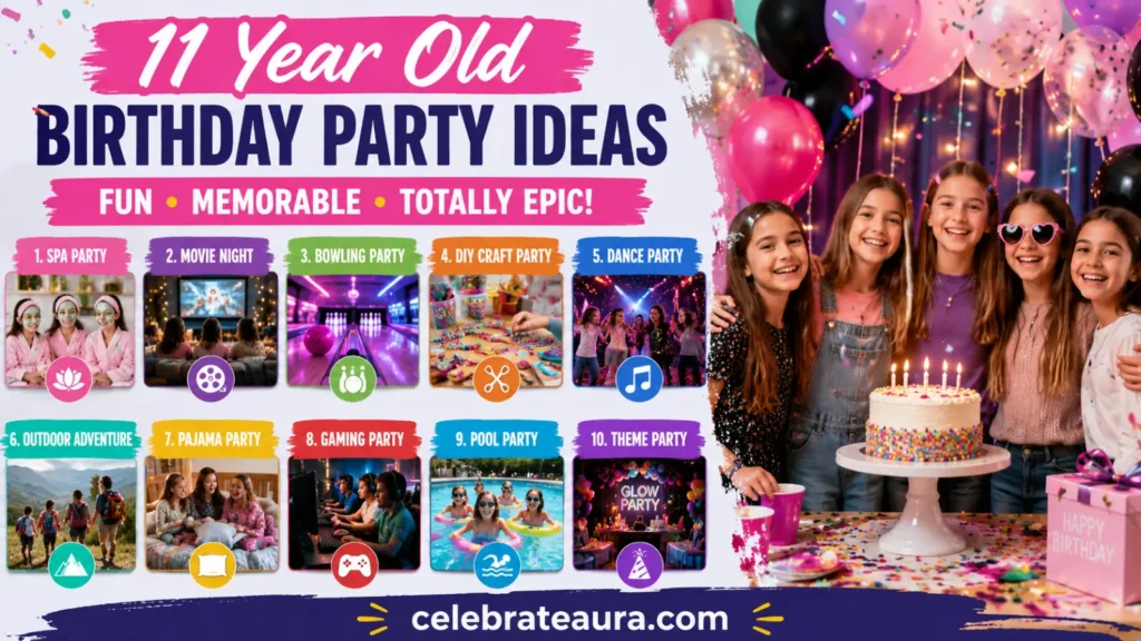 11 Year Old Birthday Party Ideas