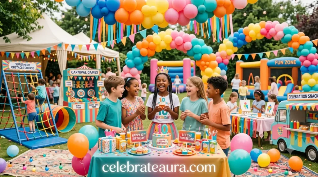Fun Theme Ideas for a 10th Birthday Party