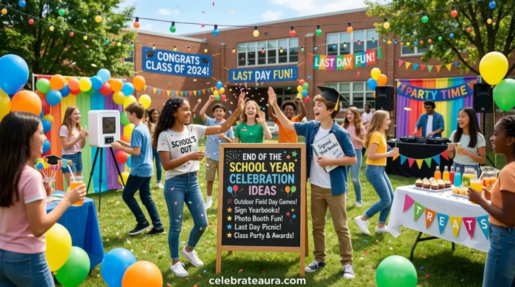 End of the School Year Celebration Ideas