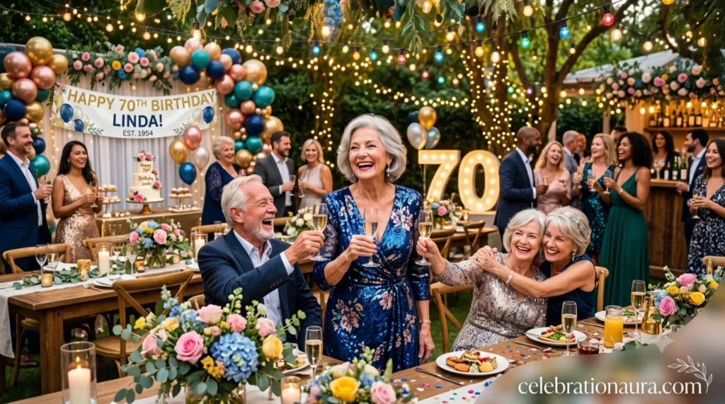 Creative Theme Party Ideas for a 70th Birthday