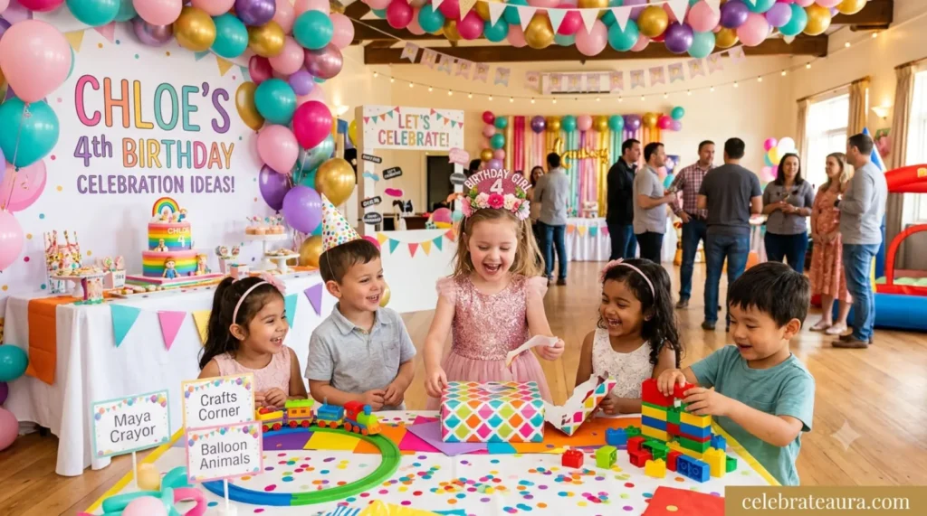 4th Birthday Celebration Ideas