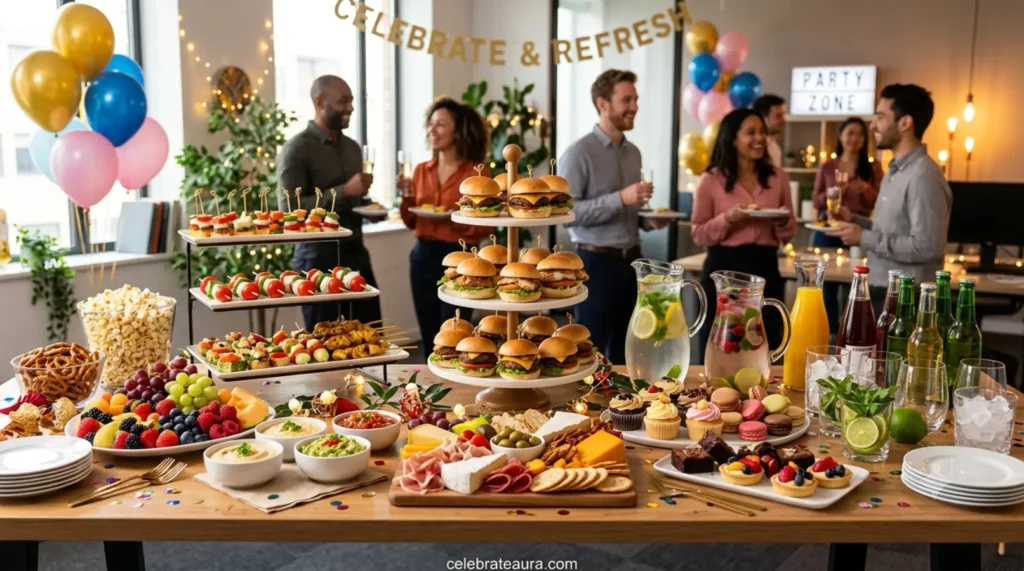 Office Party Food and Refreshment Ideas