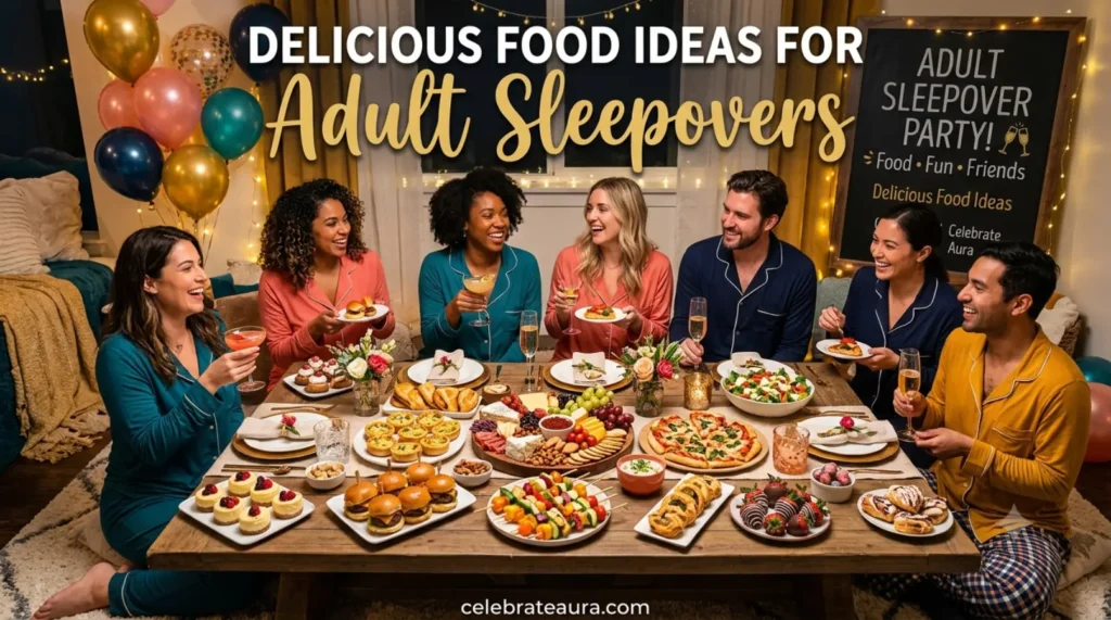 Delicious Food Ideas for Adult Sleepovers