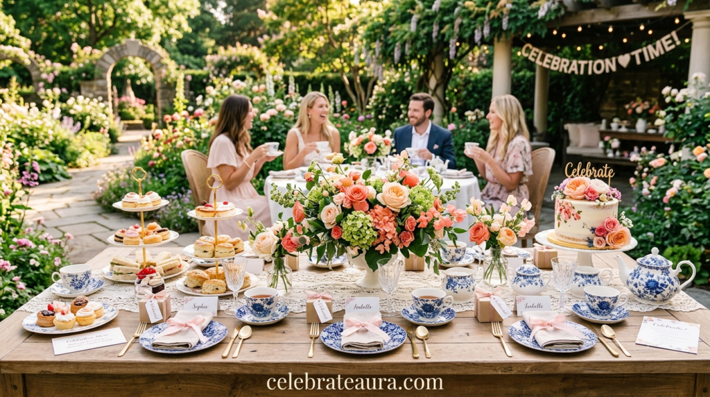 Classic Tea Party Table Setting Ideas