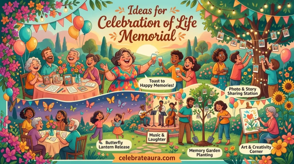 Ideas for Celebration of Life Memorial
