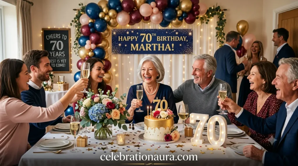 Ideas to Celebrate 70th Birthday