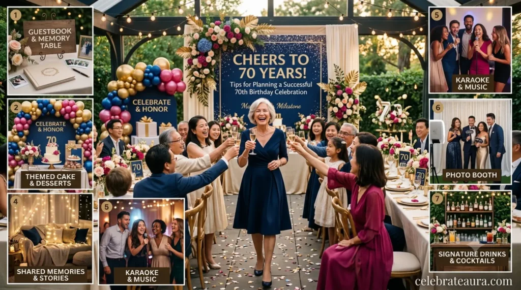 Tips for Planning a Successful 70th Birthday Celebration