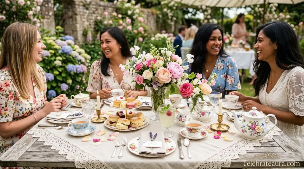 Vintage Tea Party Table Setting Ideas
