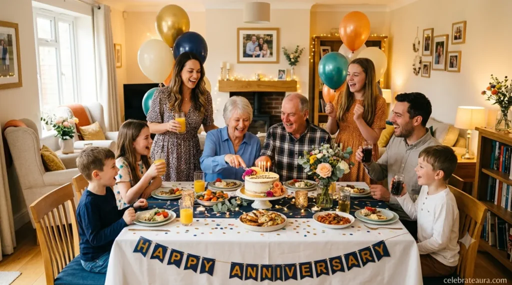 Best Anniversary Celebration Ideas With Family at Home
