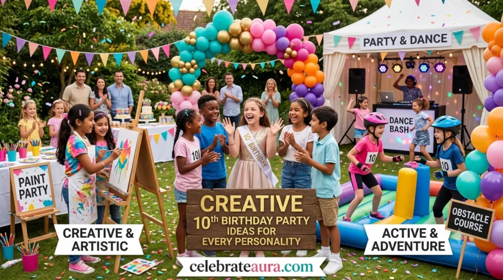 Fun Theme Ideas for a 10th Birthday Party