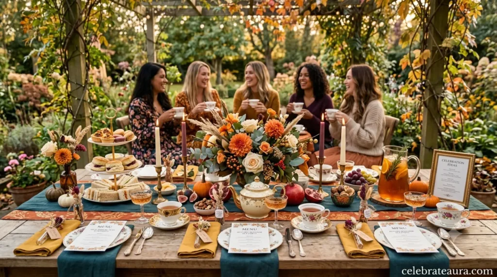 Seasonal Tea Party Table Ideas