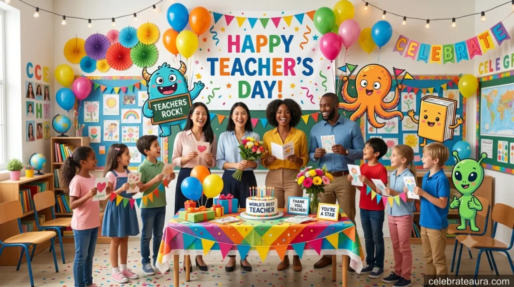 Decoration Ideas for Teachers Day Celebration 