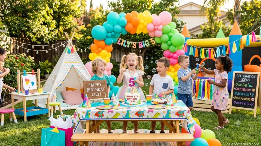 Five Year Old Birthday Party Ideas