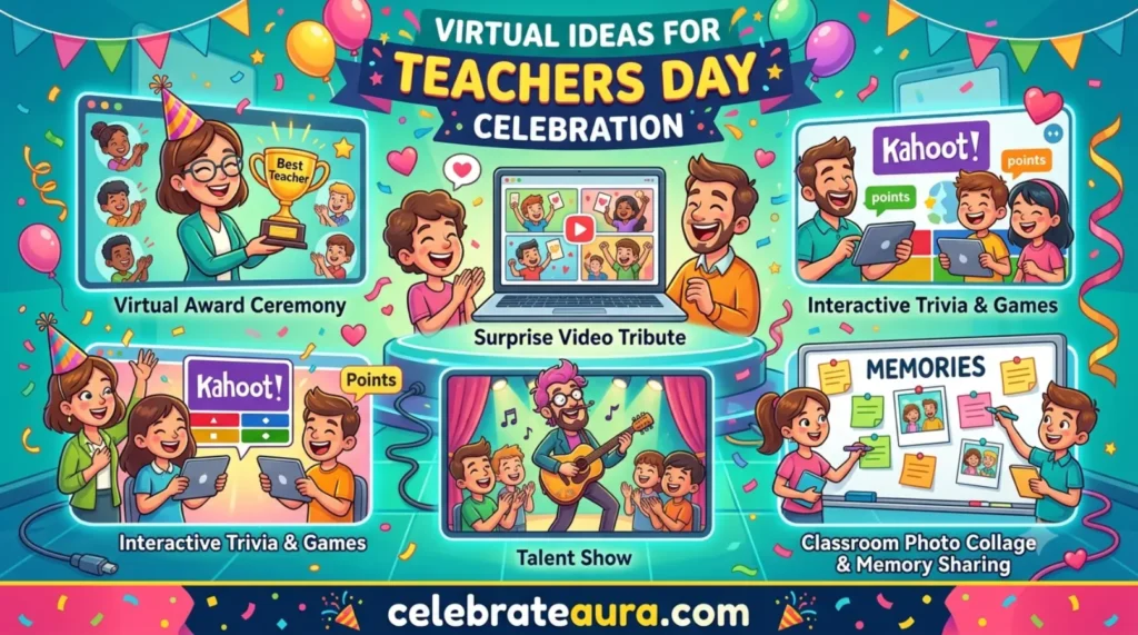 Virtual Ideas for Teachers Day Celebration