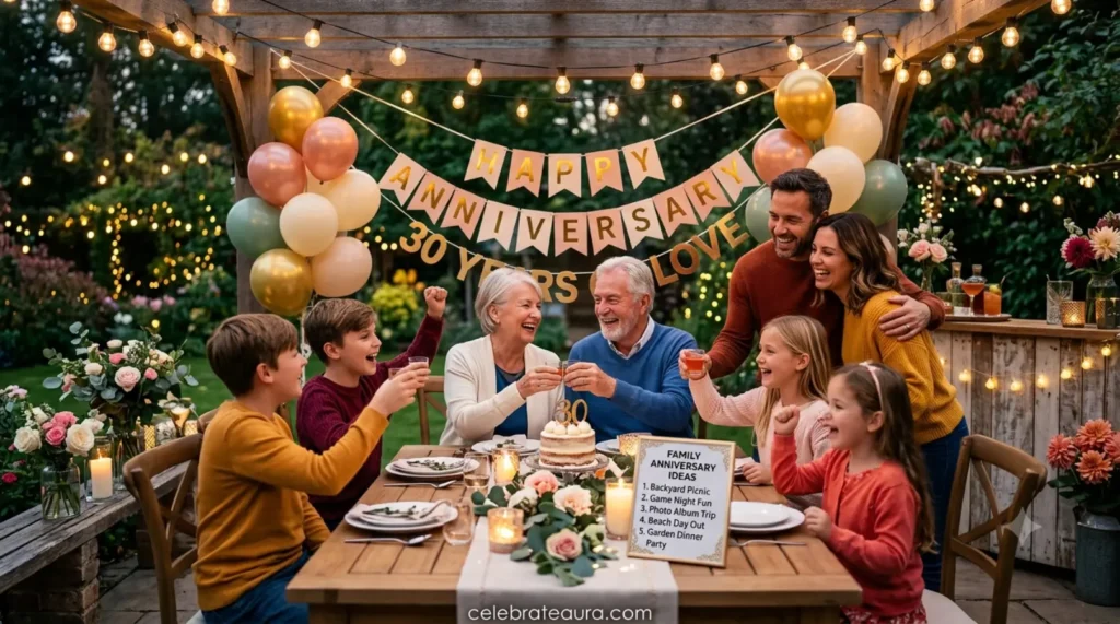 Best Anniversary Celebration Ideas With Family