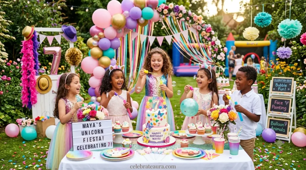 Birthday Party Ideas for 7 Year Old Girl That Everyone Will Lovel