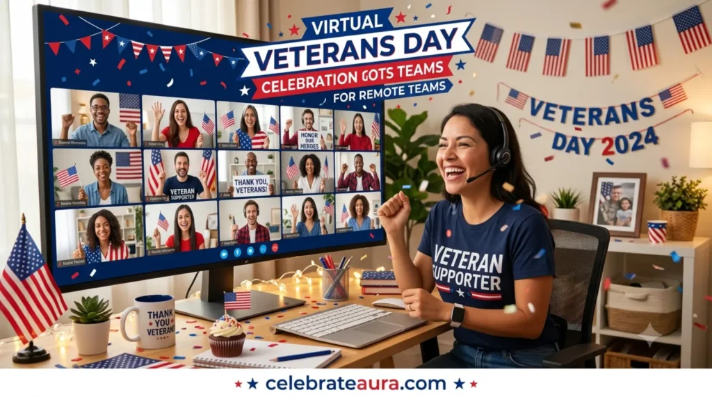 Virtual Veterans Day Celebration Ideas for Remote Teams