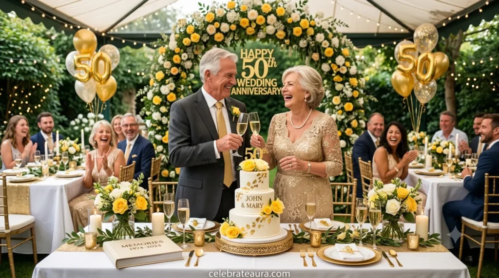 50th Wedding Anniversary Celebration Ideas