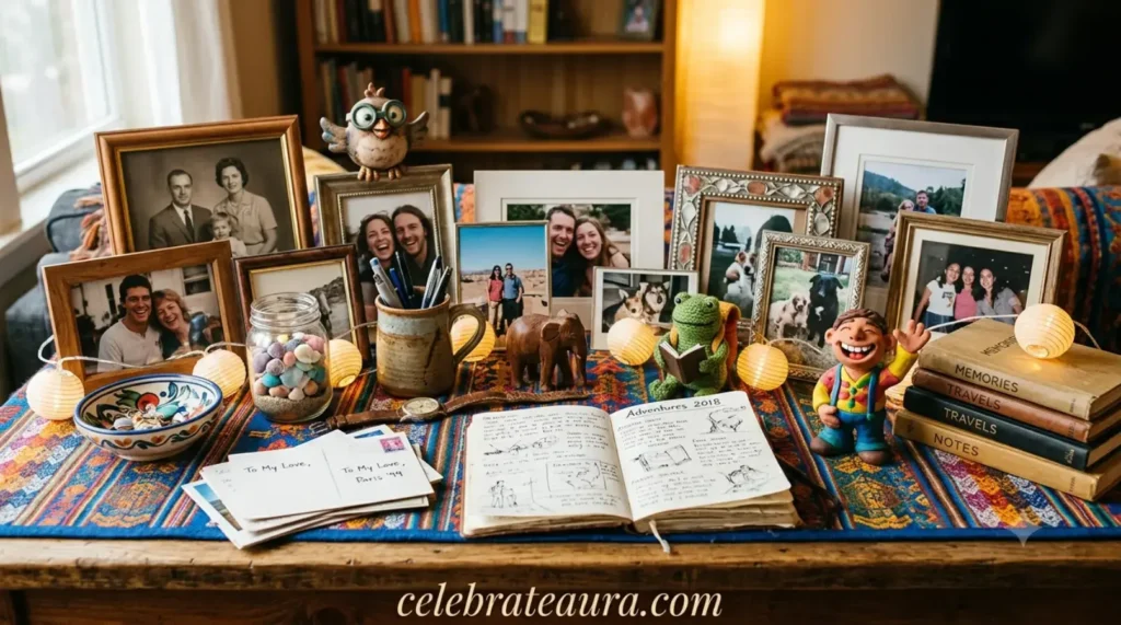 Create a Memory Table Filled With Personal Treasures