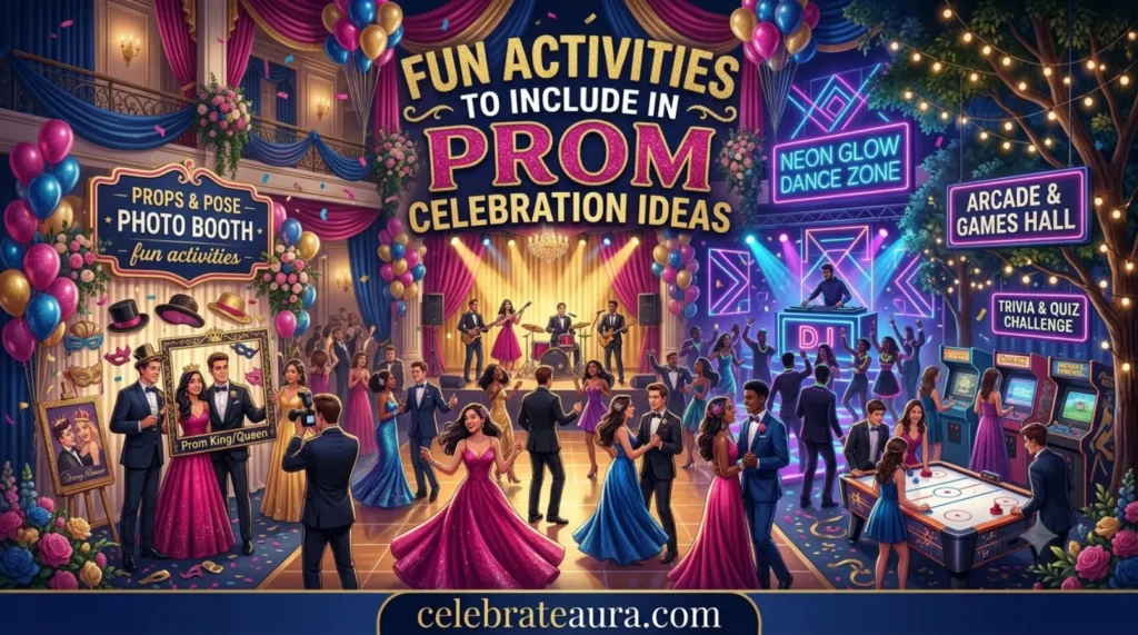 Fun Activities to Include in Prom Celebration Ideas