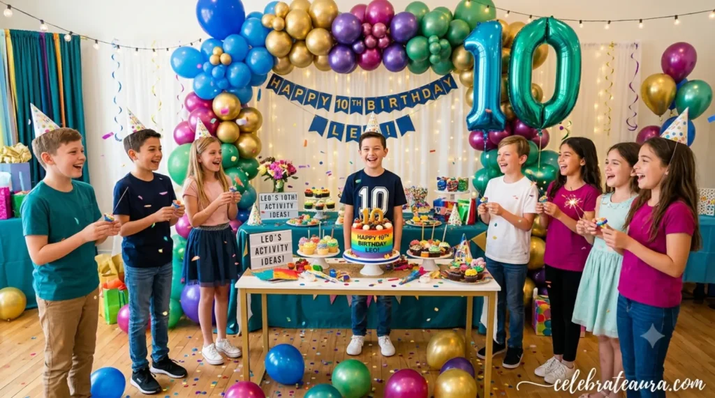 10th Birthday Party Ideas