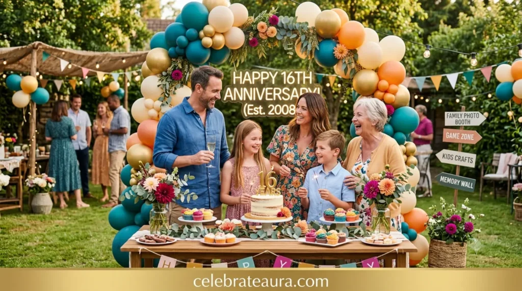 Creative Anniversary Party Themes for Families