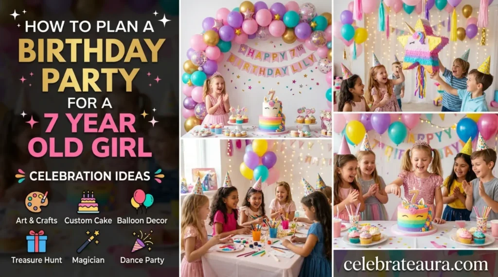 How to Plan a Birthday Party for a 7 Year Old Girl
