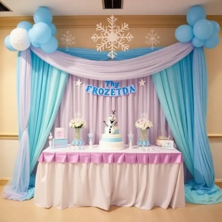 Frozen Birthday Party Ideas for Decorations