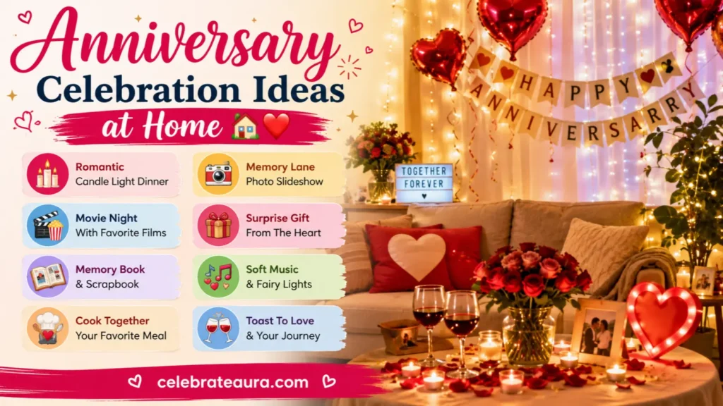 Anniversary Celebration Ideas at Home 🏡❤️