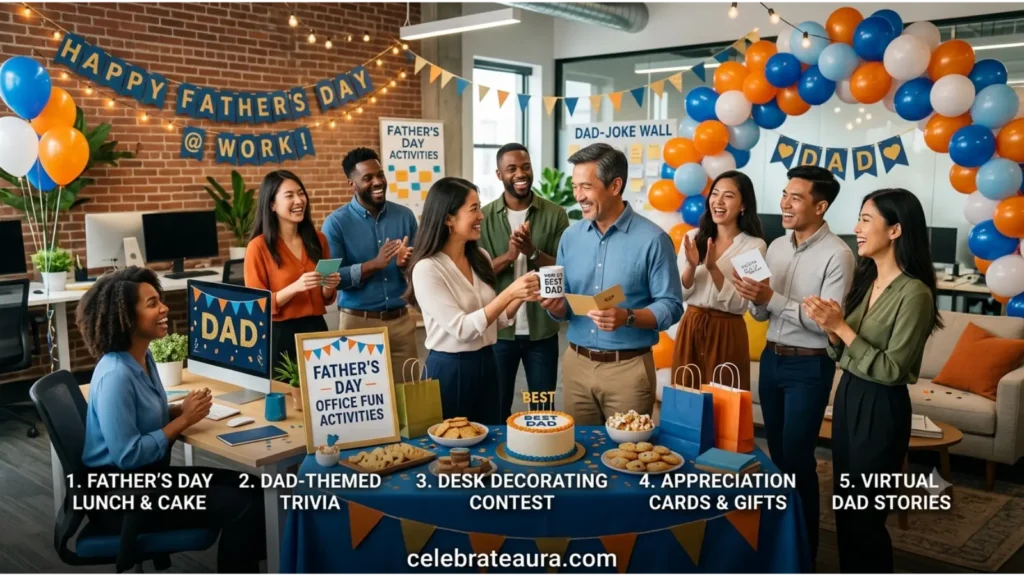 How to Celebrate Father's Day in the Office With Fun Activities