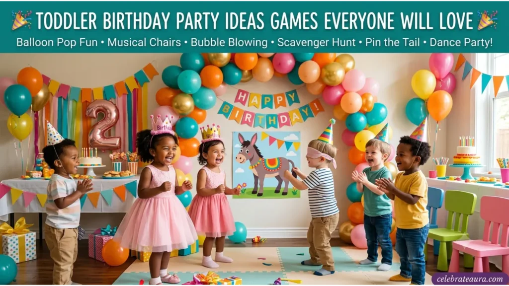 Toddler Birthday Party Ideas Games Everyone Will Love 🎉