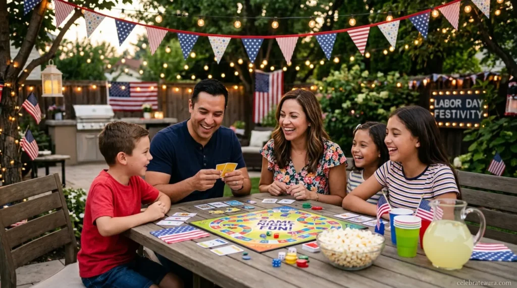 Labor Day Festivity Tips for Family Game Night