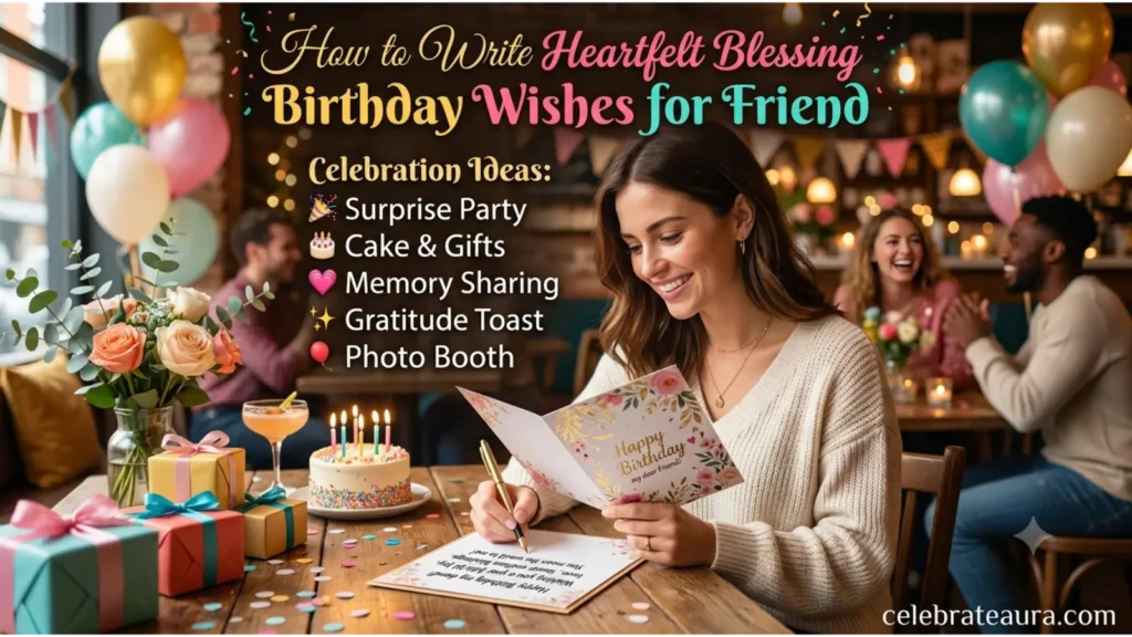 How to Write Heartfelt Blessing Birthday Wishes for Friend