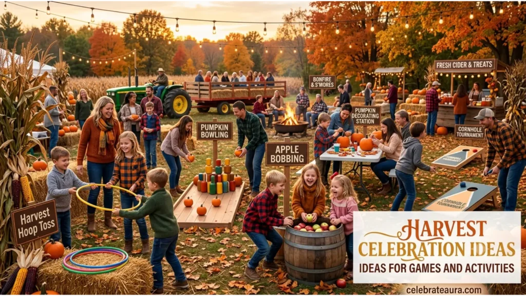 Harvest Celebration Ideas for Games and Activities
