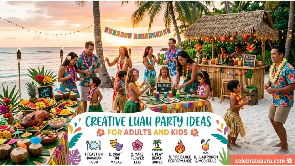 Creative Luau Party Ideas for Adults and Kids ๐บ