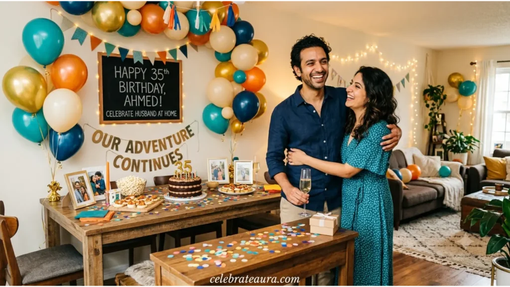 Celebrate Birthday Ideas for Husband at Home ๐