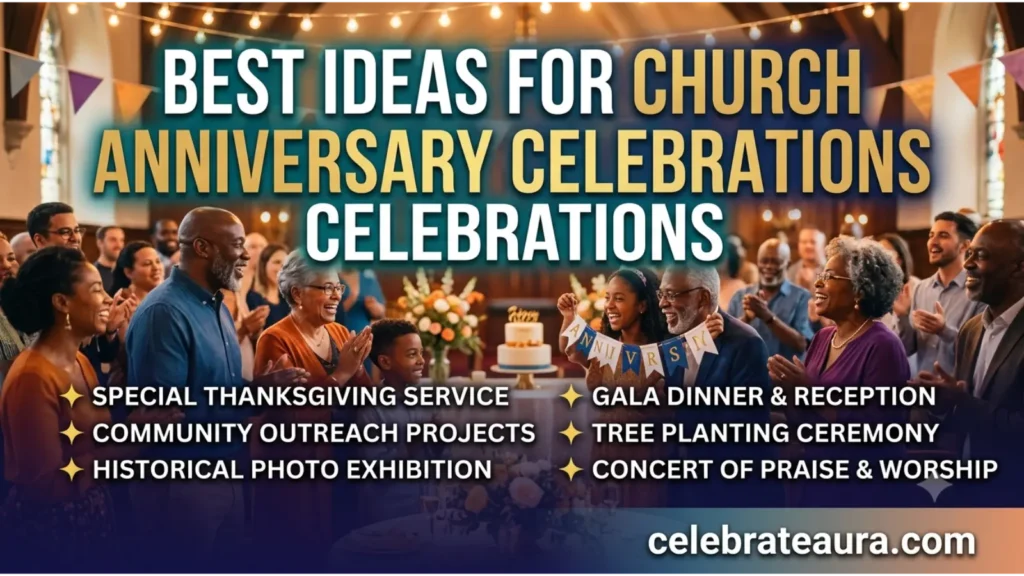 Best Ideas for Church Anniversary Celebrations