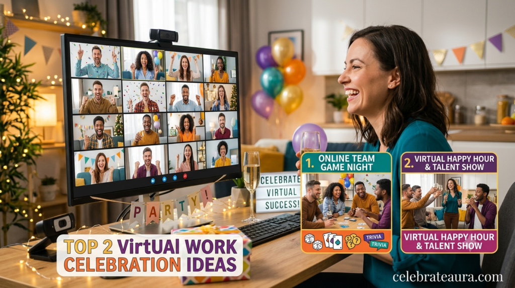 Top 2 Virtual work celebration ideas