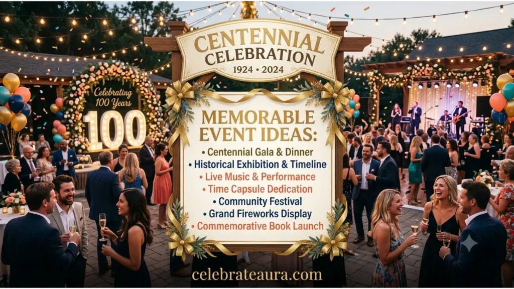 Centennial Celebration Ideas for a Memorable Event