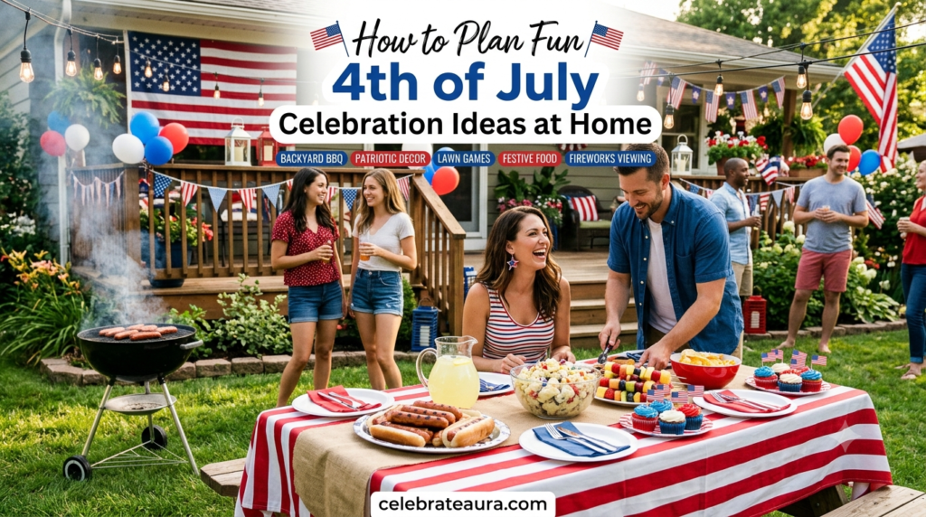 How to Plan Fun 4th of July Celebration Ideas at Home 