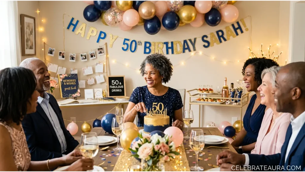 Creative Ideas to Celebrate a 50th Birthday at Home