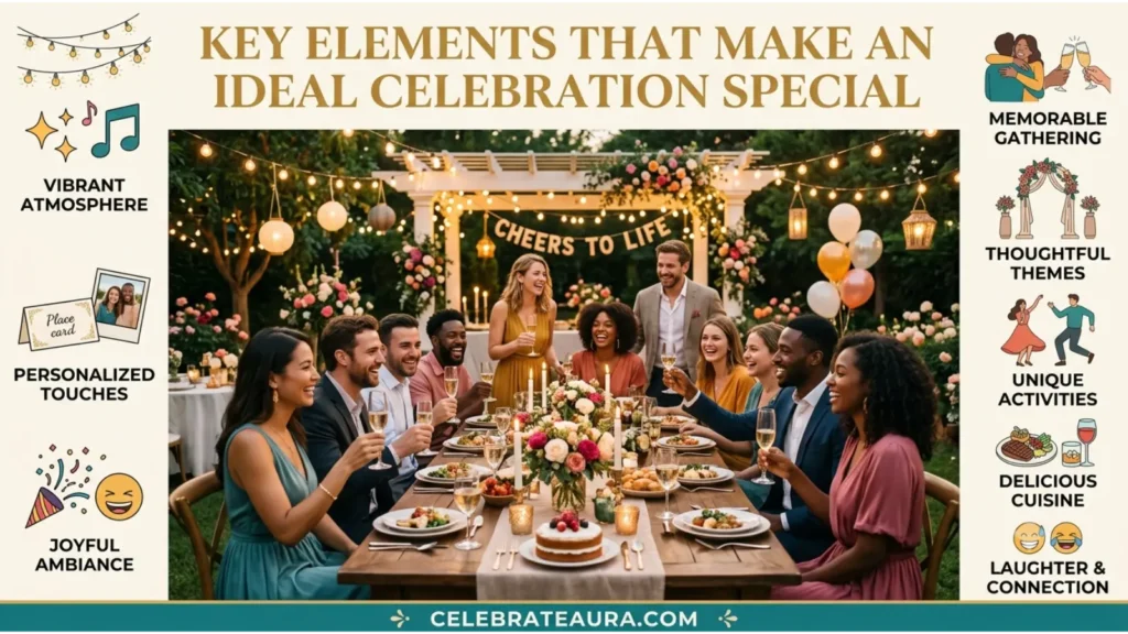 Key Elements That Make an Ideal Celebration Special