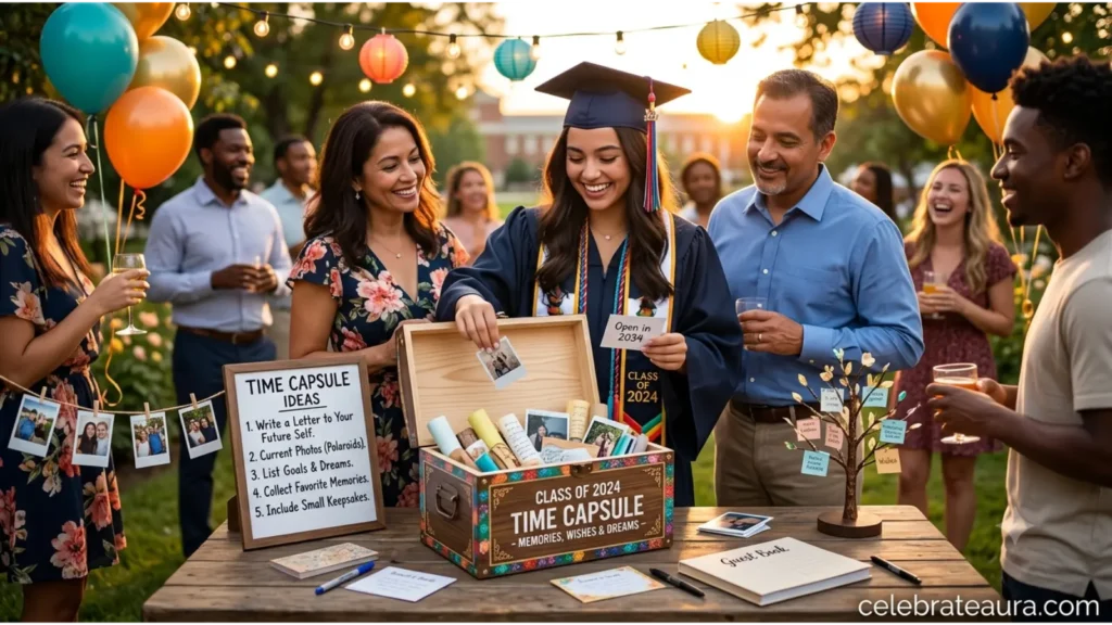 "Graduation Celebration" Ideas With a Time Capsule