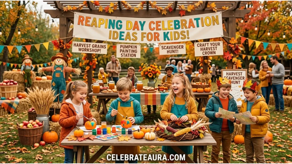 Reaping day celebration ideas for Kids
