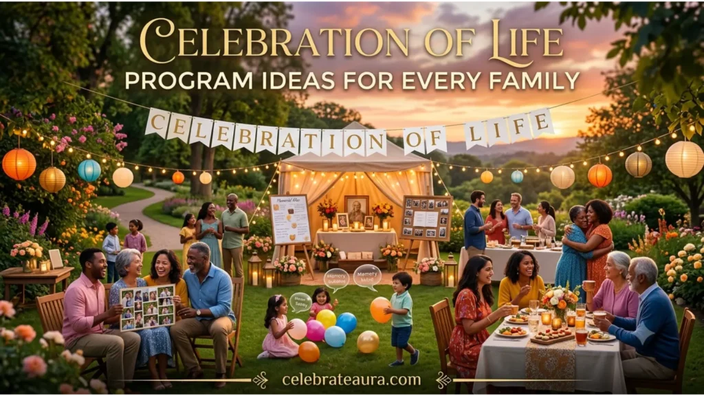Celebration of Life Program Ideas for Every Family