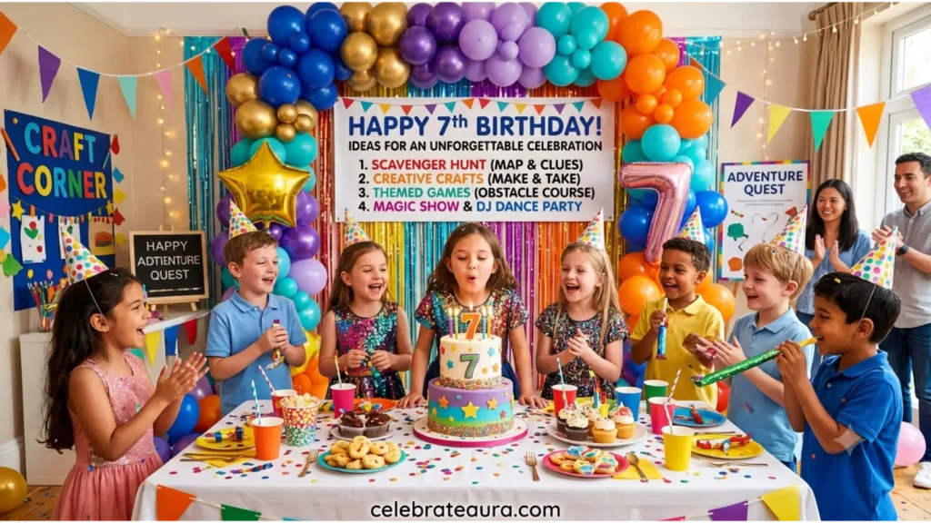 7 Year Old Birthday Party Ideas for an Unforgettable Celebration