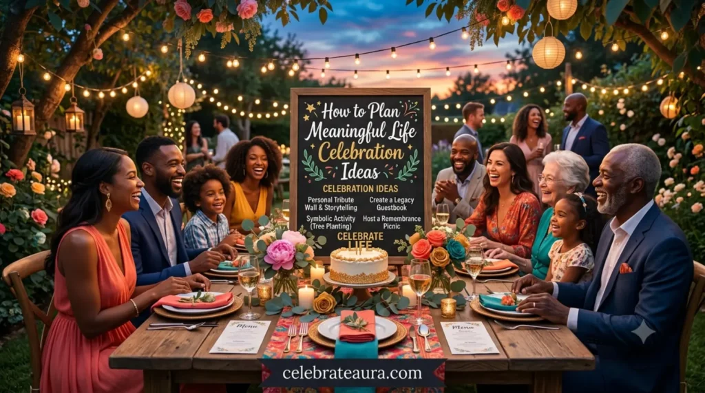 How to Plan Meaningful Life Celebration Ideas
