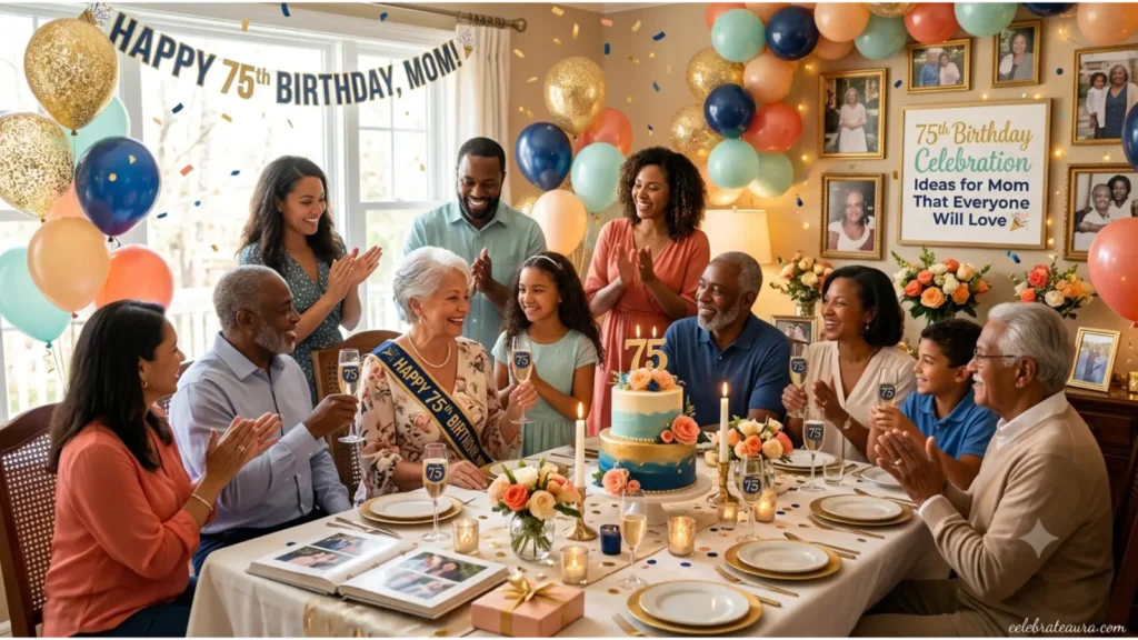 75th Birthday Celebration Ideas for Mom That Everyone Will Love π