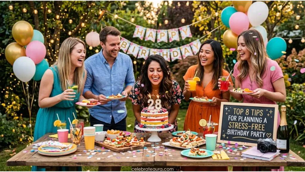 Top 8 Tips for Planning a Stress-Free Birthday Party ❤️