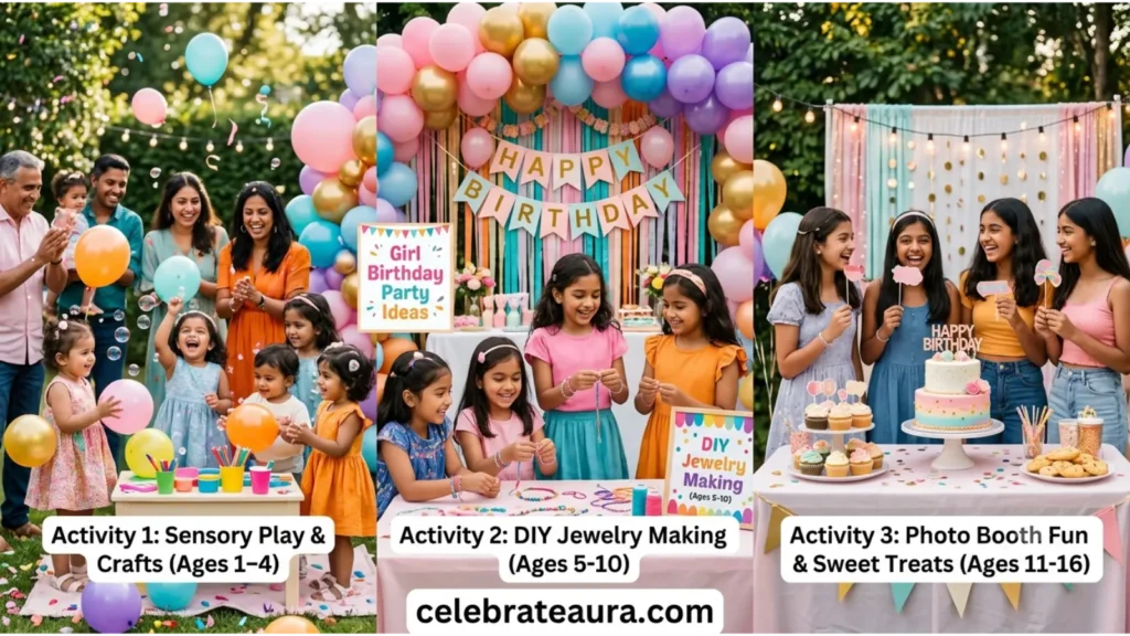 Girl Birthday Party Ideas for Different Age Groups 🎂